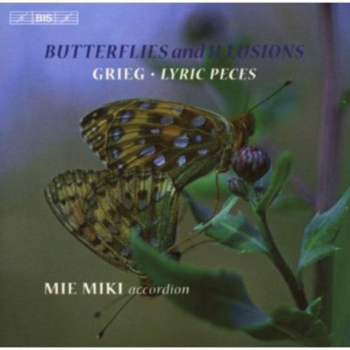 the album cover for Mie Miki - Butterflies & Illusions