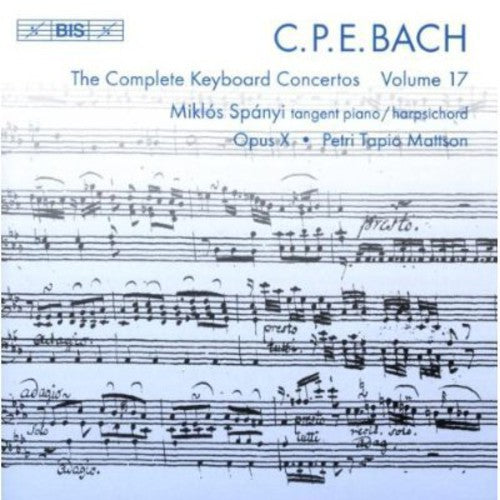 Bach,c.p.e. / Opus X Ensemble / Mattson - Complete Keyboard Concertos - Music CD