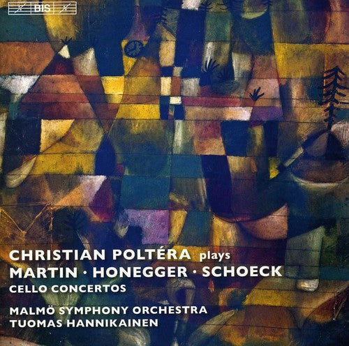 the album cover for Christian Poltera - Cello Concertos