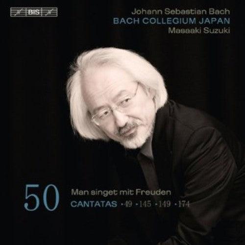 the album cover for Masaaki Suzuki - Cantatas 50