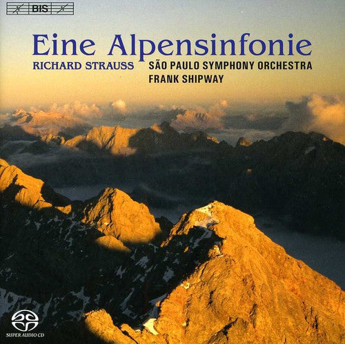 the album cover for Frank Shipway - Eine Alpensinfonie Op 64