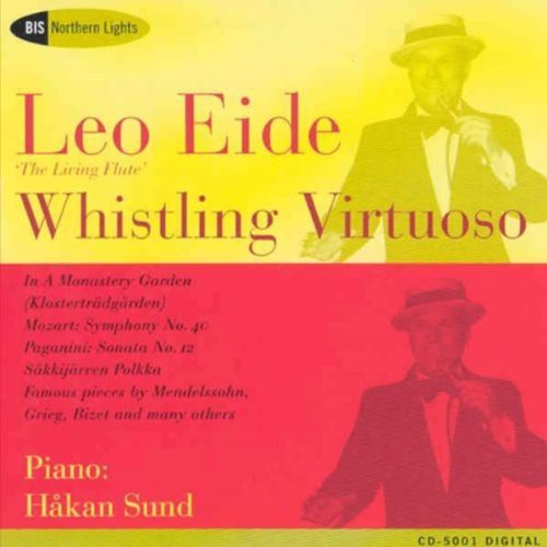 the album cover for Leo Eide - Whistling Virtuoso