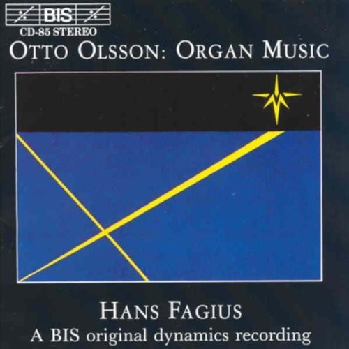 the album cover for HANS FAGIUS - Organ Works