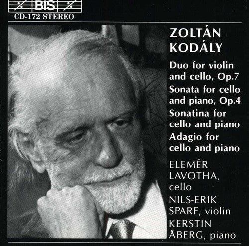 Kodaly / Lavotha / Spark / Aberg - Duo For Violin & Cello - Music CD