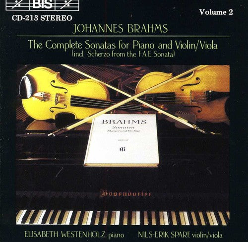 Brahms / Sparf / Westenholz - Viola Sonatas - Music CD