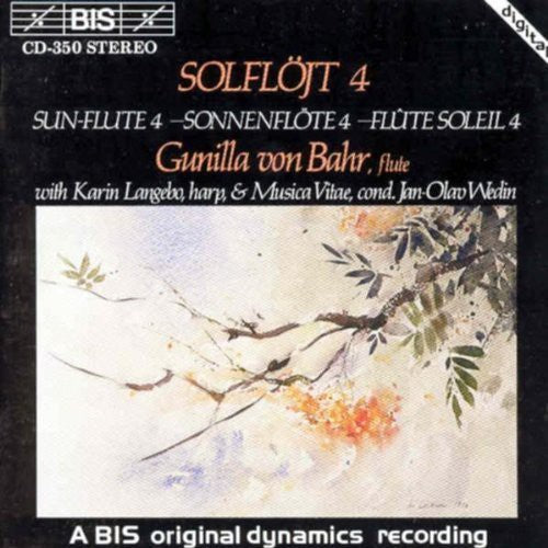 the album cover for Gunilla von Bahr - Sun Flute 4 / Various