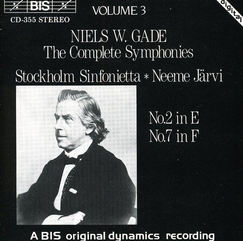 the album cover for Neeme Järvi - Symphonies 2 & 7