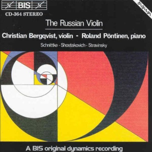 the album cover for ROLAND PONTINEN - Russian Violin / Various