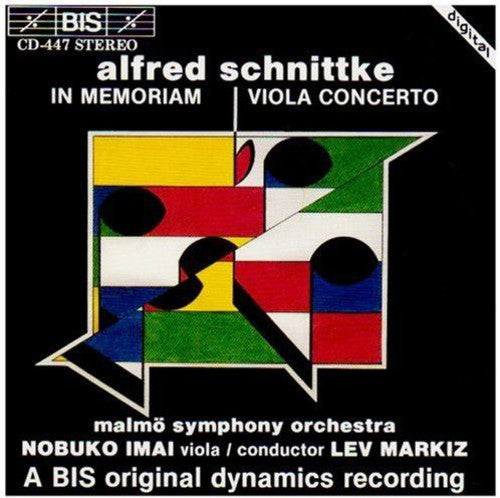 Schnittke / Imai / Markiz / Malmo So - In Memoriam - Music CD