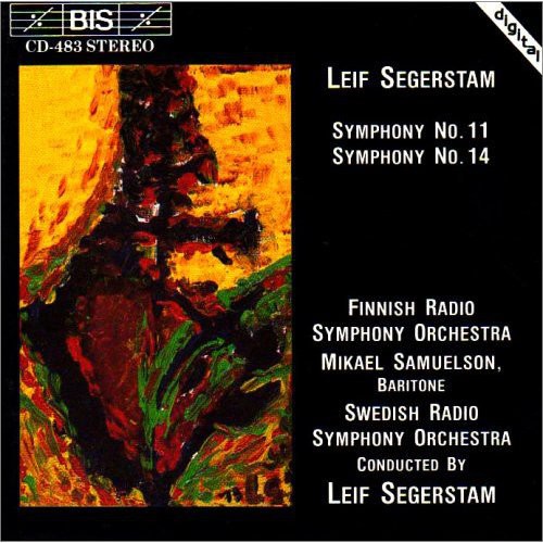the album cover for Leif Segerstam - Symphonies 11 & 14