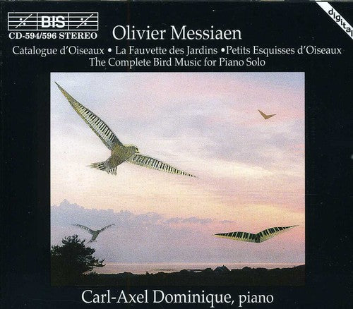 the album cover for Carl-Axel Dominique - Catalogue D'oiseaux