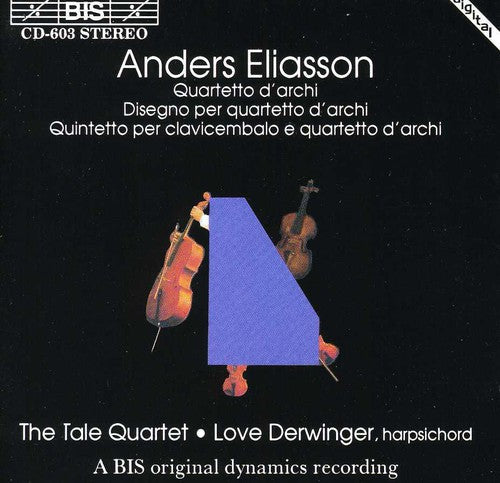 Eliasson - String Quartet - Music CD