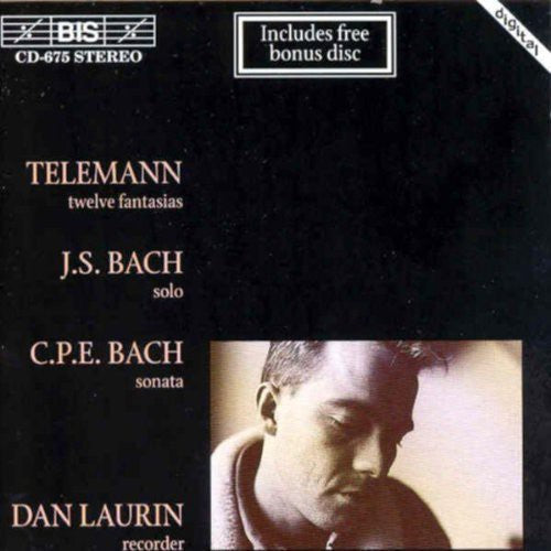 Telemann / Laurin - Twelve Fantasias For Flute Solo - Music CD