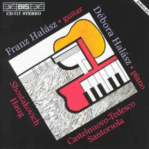 Shostakovich / Haug / Halasz - 19 Preludes / Fantasia For Guitar & Piano - Music CD