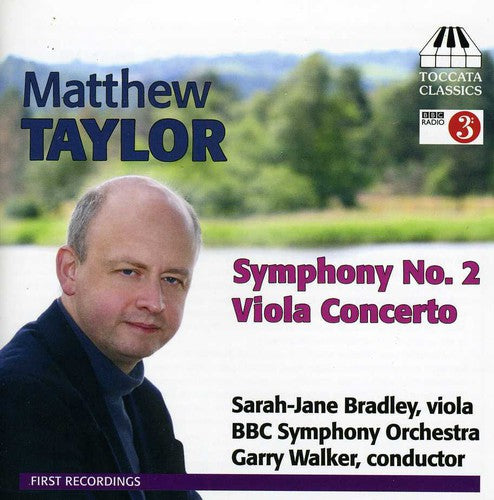 the album cover for Sarah-Jane Bradley - Viola Concerto / Symphony No 2