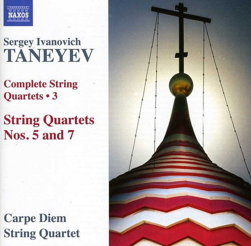 Taneyev / Carpe Diem Quartet - Complete String Quartets 3: Nos 5 & 7 - Music CD