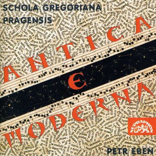 the album cover for Schola Gregoriana Pregensis - Gregorian Missa / Eben: Suita Liturgica