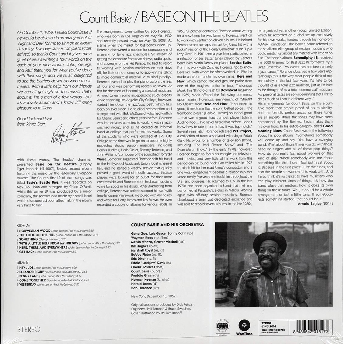 Count Basie - Basie On The Beatles (ltd. ed.) (180g) Vinyl Record