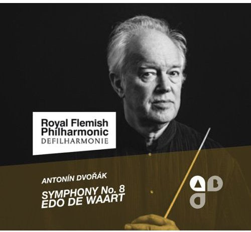 the album cover for Royal Flemish Philharmonic - Symphony No 8 / American String Quartet for Wind