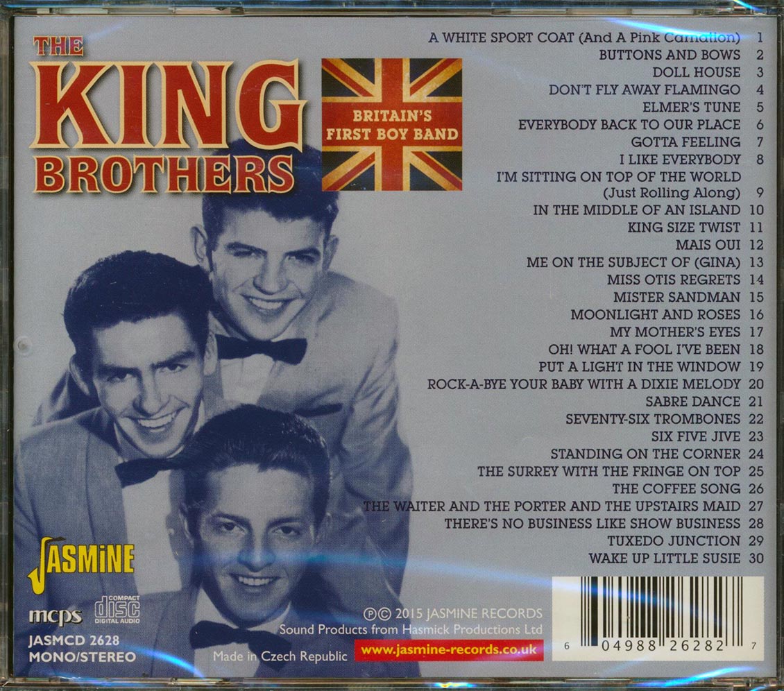 The King Brothers - Britain's First Boy Band Music CD