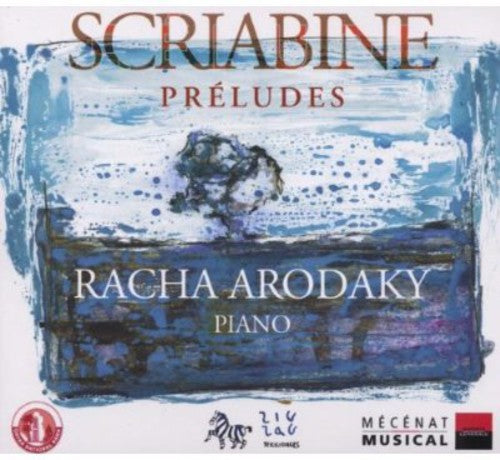 the album cover for Racha Arodaky - Preludes