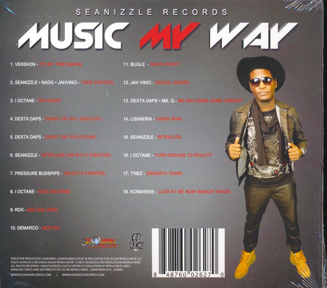 Seanizzle - Music My Way Music CD