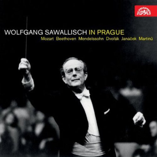the album cover for Mozart / Sawallisch / Czech Philharmonic Chorus - Wolfgang Sawallisch in Prague