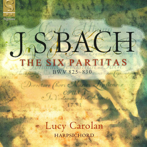 Bach / Carolan - Six Partitas Bwv 825-830 - Music CD