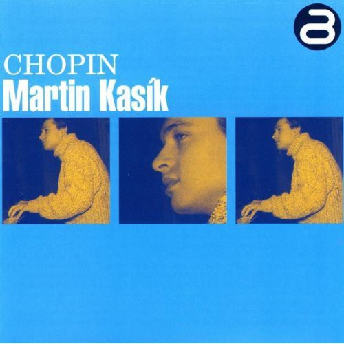 the album cover for Martin Kasik - Kasik Plays Chopin