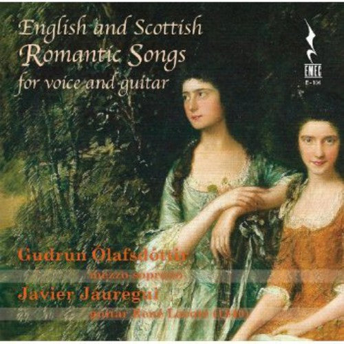 the album cover for Francisco Javier Jauregui - English & Scottish Romantic Songs for Voice