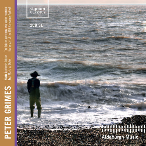 the album cover for Britten / Guildhall Chorus / Wyn-Rogers - Peter Grimes