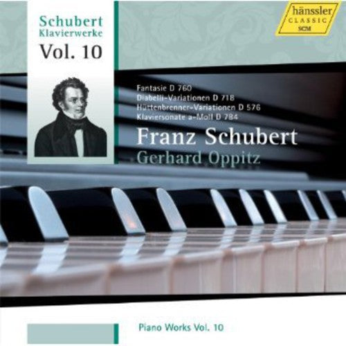 Schubert / Oppitz,gerhard - Piano Works 10 - Music CD
