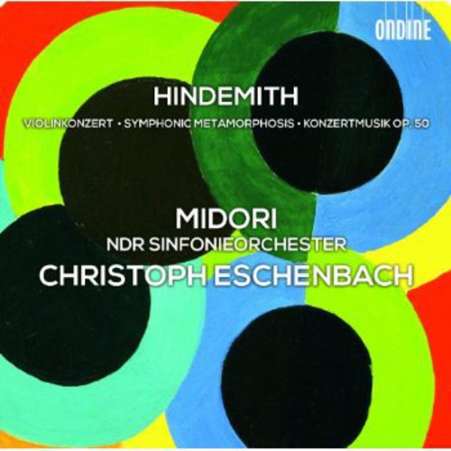 Hindemith / Midori / Ndr Symphony Orchestra - Violinkonzert / Symphonic Metamorphosis - Music CD