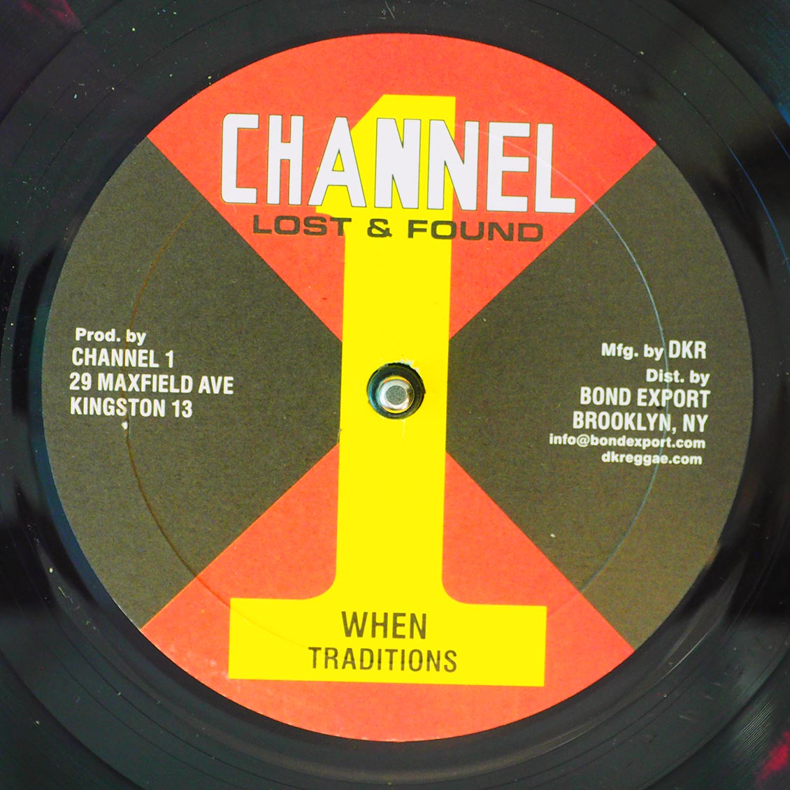 Traditions - Train Is Coming; Version / Traditions - When; Version 10" Vinyl Record