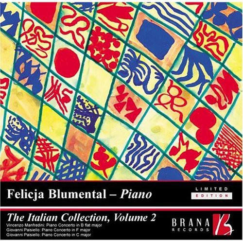 the album cover for Manfredini / Felija Blumental - Italian Collection 2