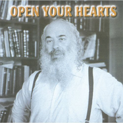 the album cover for Rabbi Carlebach Shlomo - Open Your Hearts: Music Made from the Soul 1