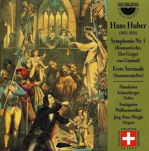 Huber / Stuttgart Phil, Weigle - Sym 5 / First Serenade In E-flat - Music CD