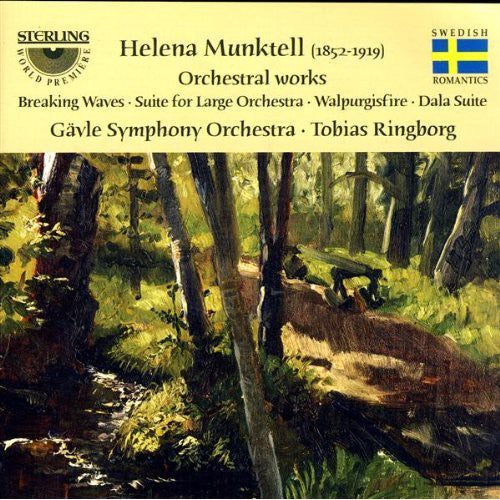 the album cover for Munktell / Ringborg / Gavle Symphony Orchestra - Breaking Waves
