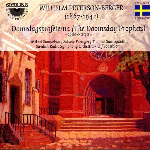 the album cover for Peterson-Berger / Samuelson / Faringer / Blom - Doomsday Prophets