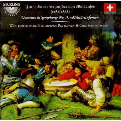 Wartensee / Fifield / Wurttembergishe Philharmonie - Overture In C Minor / Symphony 3 In B Flat Major - Music CD