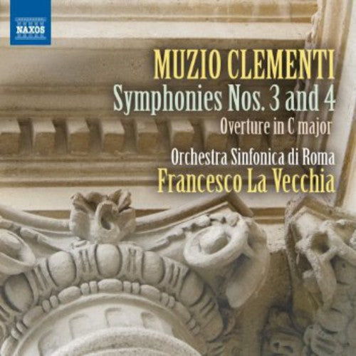 the album cover for Rome Symphony Orchestra - Symphonies Nos 3 & 4 / Overture in C Major