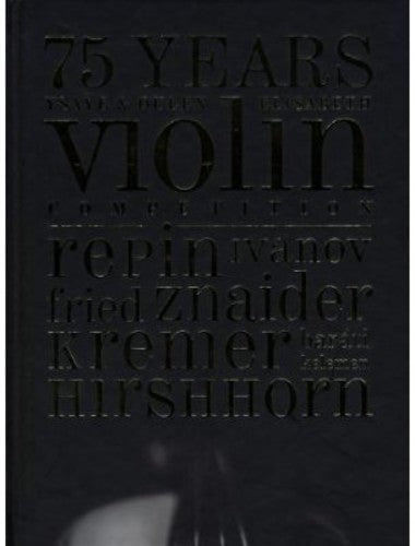 the album cover for Vadim Repin & Nikolai Lugansky - 75 Years Ysaye & Queen Elisabeth / Various