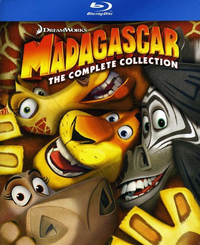 Madagascar: Complete Collection 1-3 - Madagascar: Complete Collection 1-3 - Blu-ray