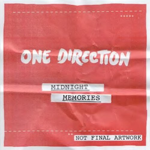 the album cover for One Direction - Midnight Memories