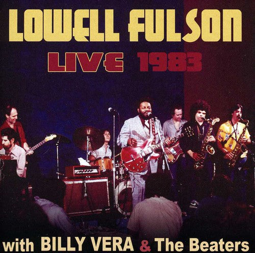 the album cover for Lowell Fulson - Lowell Fulson Live 1983: With Billy Vera & the