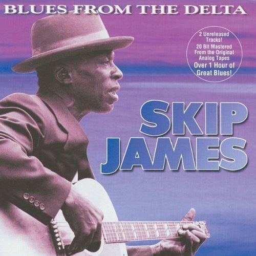 the album cover for Skip James - Blues from the Delta