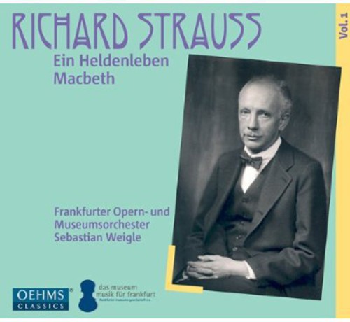 the album cover for Sebastian Weigle - Ein Heldenleben / MacBeth