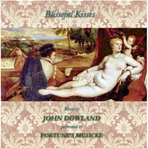 the album cover for Dowland - Blisseful Kisses