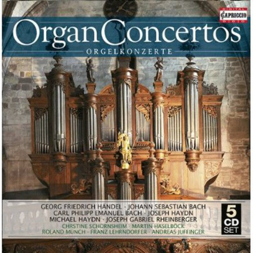 the album cover for CHRISTINE SCHORNSHEIM - Organ Concertos