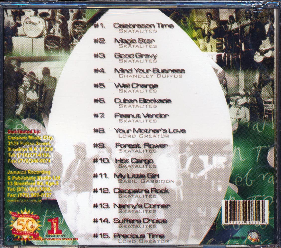 The Skatalites - More Celebration Time Music CD